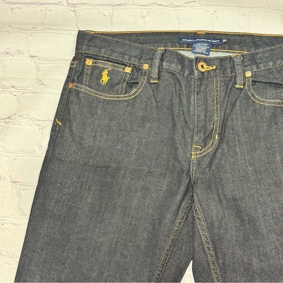 RALPH LAUREN SPORT women’s dark wash blue denim ankle cropped pants size 29 EUC - Picture 10 of 12